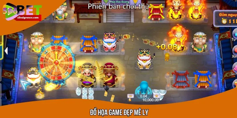 Đồ họa game Câu Cá Phát Tài long lanh