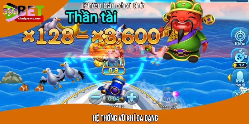 Hệ thống vũ khí được đánh giá cao