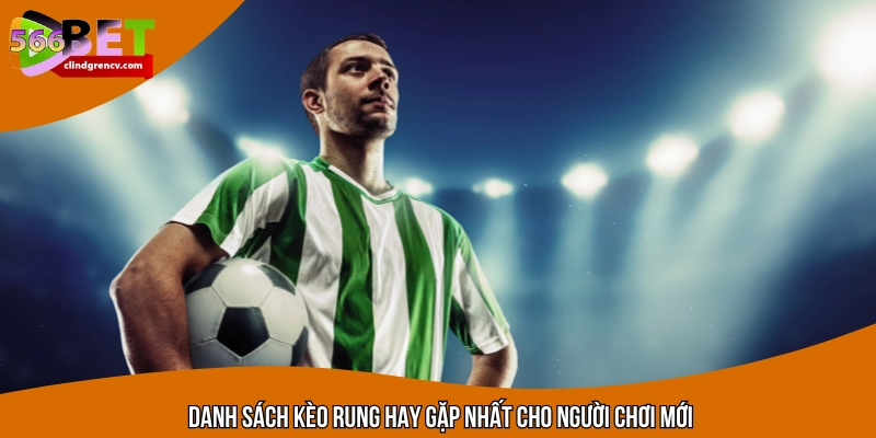 Các loại kèo rung hot nhất trong cá cược bóng đá