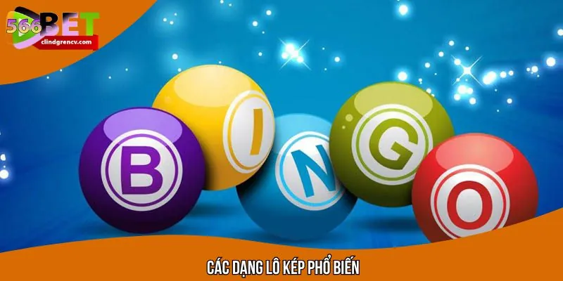 Các dạng lô kép mà cược thủ cần biết